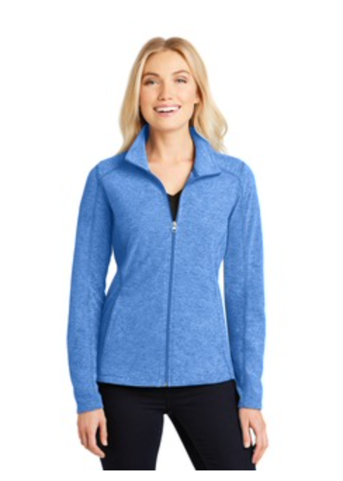 Port Authority Micro-fleece Jacket in Light Royal Heather Main Image